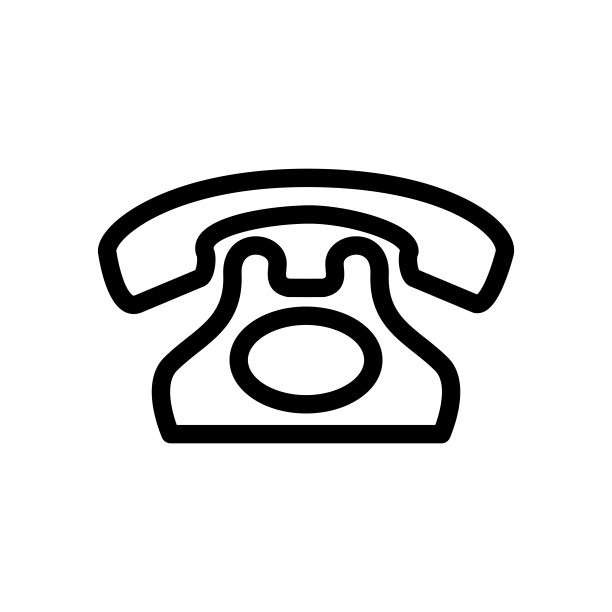 插图矢量图形的电话图标模板图片下载