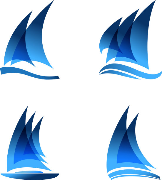 帆船标志设置图片下载