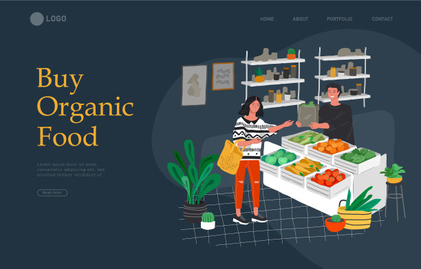 登陆页面模板与女孩杂货店购物图片下载