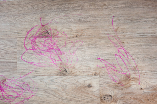 豪华乙烯基地板上的儿童着色图片下载