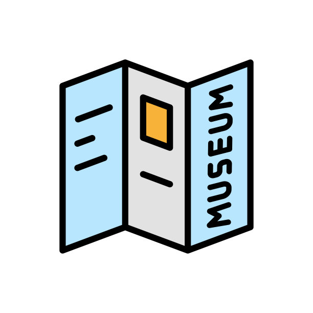 剥皮者,博物馆图标。简单的颜色与轮廓向量元素的历史事物图标用户界面和用户体验，网站或移动应用程序图片下载