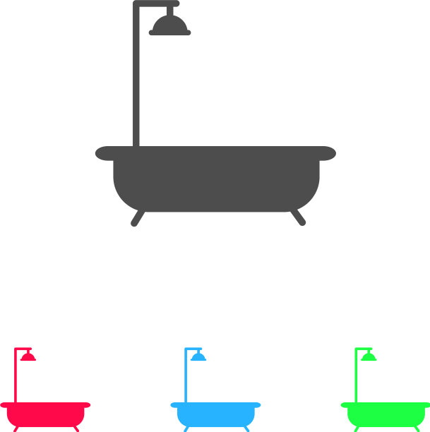 浴图标平图片下载