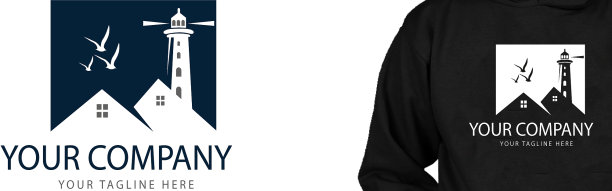 灯塔的标志图片下载