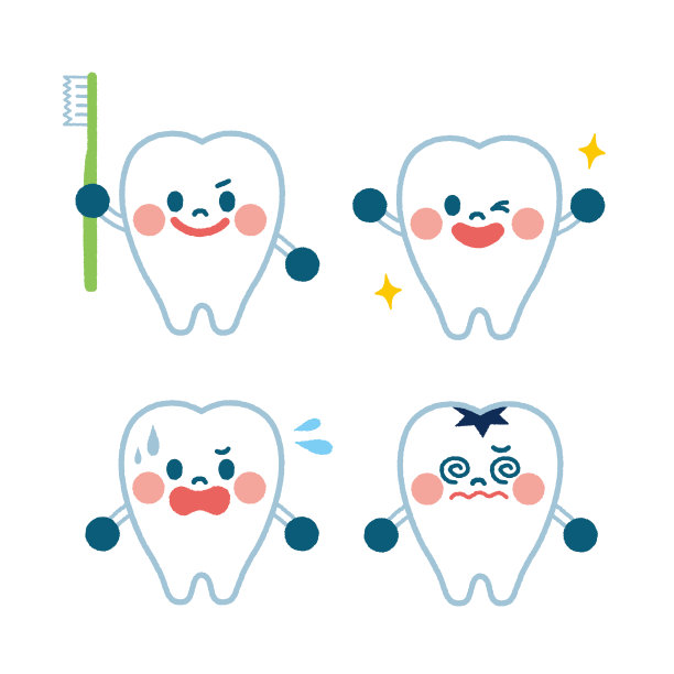 牙人物插图图片下载