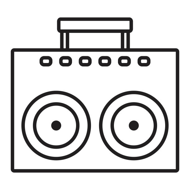 音乐播放器收音机图标图片下载