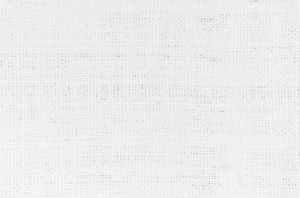 白色抽象棉毛巾模拟模板织物的背景。艺术灰纹亚麻帆布纹理墙纸。布毯或窗帘的图案和复制空间的文字装饰。图片下载