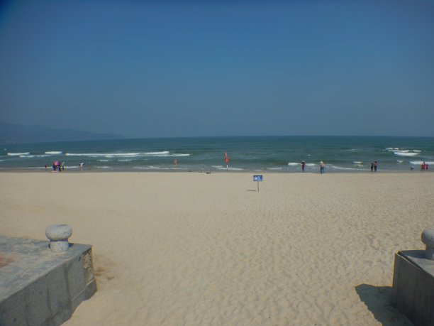 岘港市的海滩图片下载