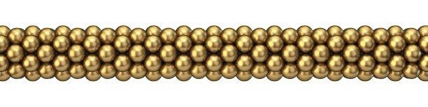 金色气球装饰3D图片下载