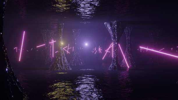 《外星星球01》中的地下洞穴图片下载