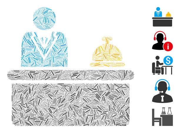 线条拼贴lobdesk图标图片下载