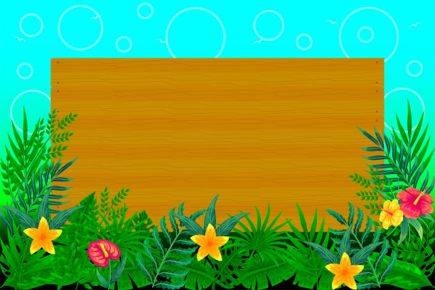 热带落叶背景图片下载