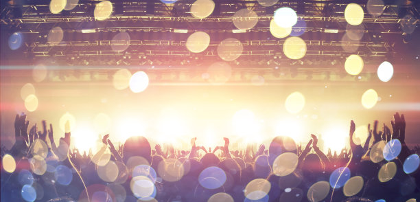 音乐节的人群图片下载