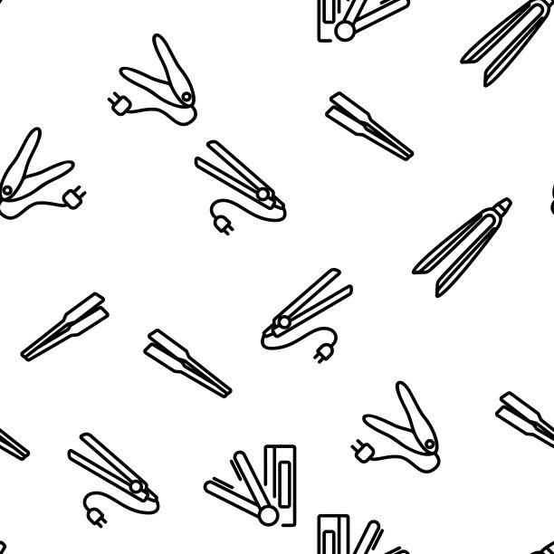 平铁设备矢量无缝模式图片下载