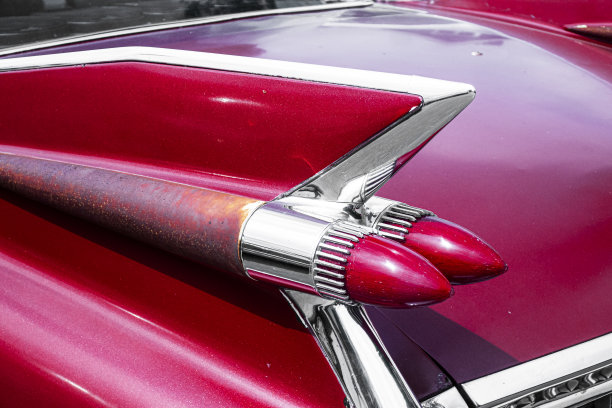 老式尾灯翼图片下载