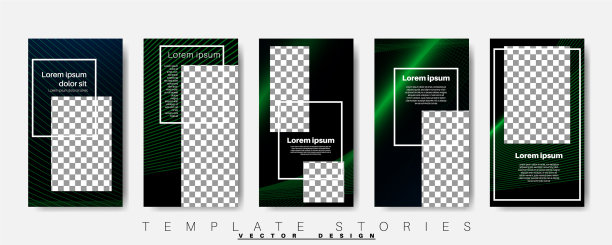 可编辑的故事背景模板设计图片下载