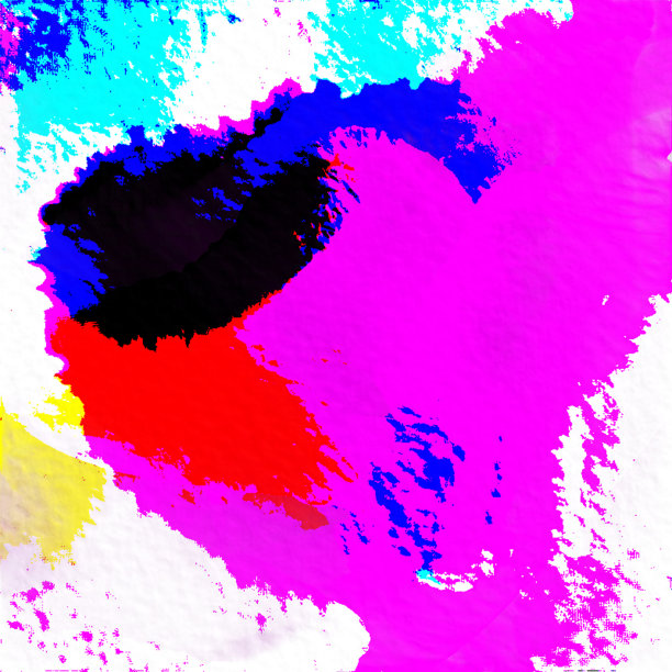 水彩蓝色海军蓝水和沙子纹理背景。抽象的水彩背景。图片下载