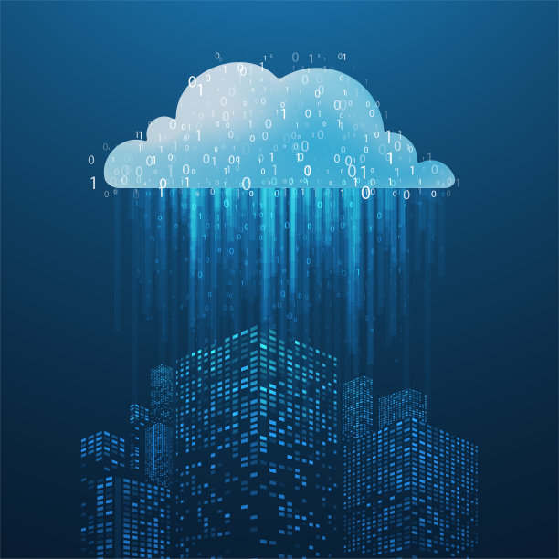 抽象未来智慧城市图片下载