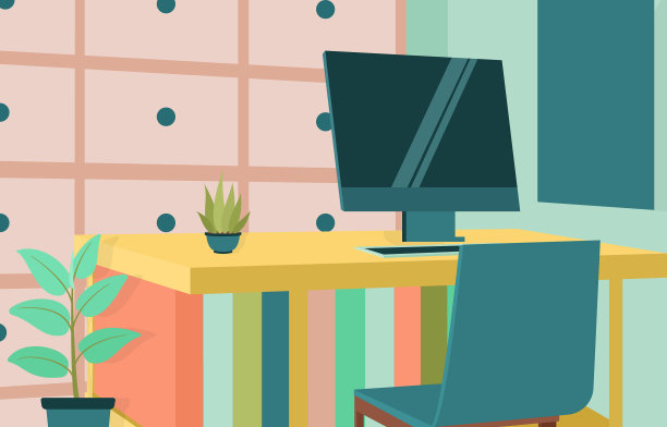 工作空间工作场所办公室办公桌桌子图片下载