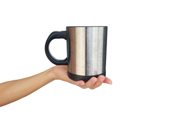 手放在白色背景上图片下载