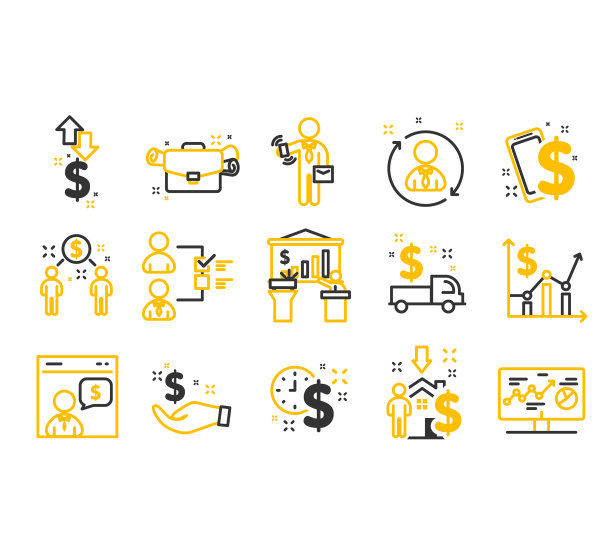 图标设置商业经济图片下载