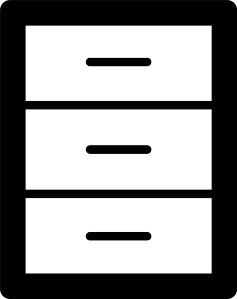 橱柜-家具图标设计模板图片下载