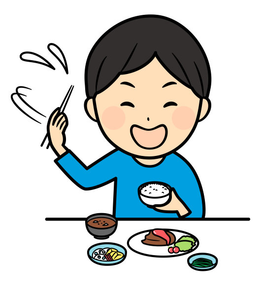 餐桌礼仪和孩子的说明图片下载