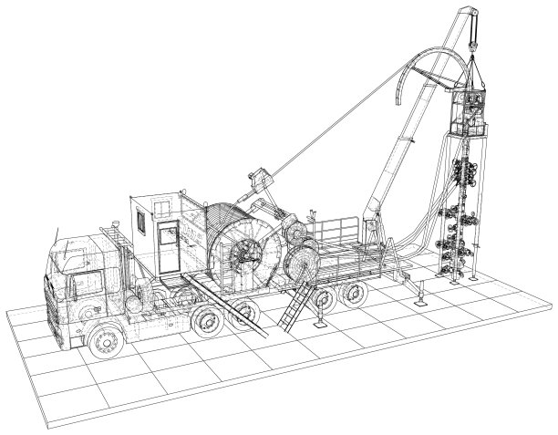 油田连续油管设备连续油管图片下载