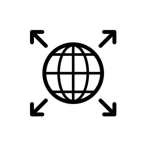 字扩展图标地球地球仪符号四图片下载
