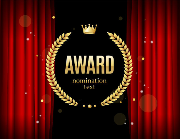 逼真详细的3d月桂花环奖徽章图片下载