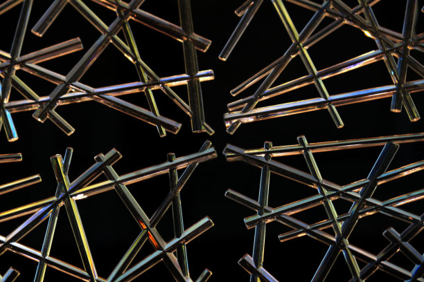 像水晶一样的塑料物体的静物照片图片下载