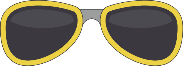 夏日太阳镜时尚配饰偶像图片下载