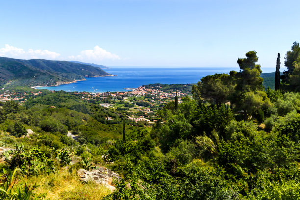 描绘地中海风景图片下载