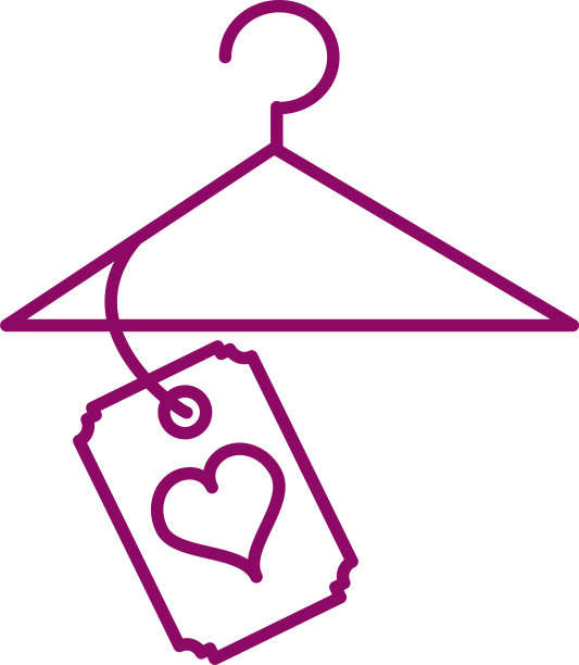 衣架图标店线风格图标图片下载