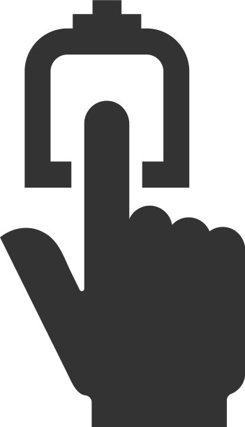 指纹触摸图标图片下载
