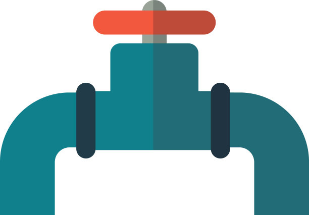 阀键在白色背景上图片下载