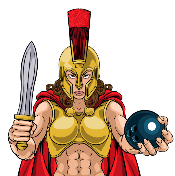 斯巴达特洛伊角斗士保龄球女战士图片下载