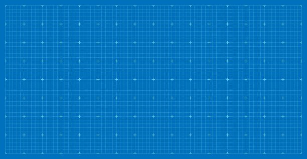 蓝图建筑背景。测量纸空白。图片下载