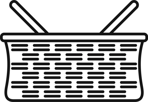 柳条图标轮廓风格图片下载
