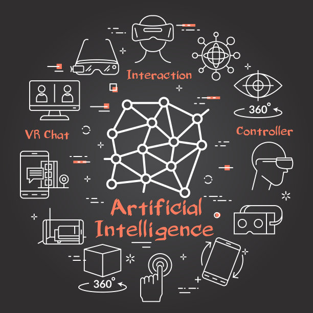 线虚拟现实概念-人工图片下载