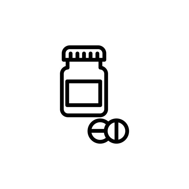 药罐图标矢量图图片下载