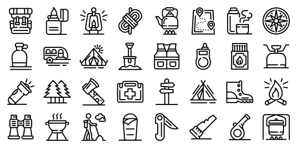 生存图标设置，大纲样式图片下载