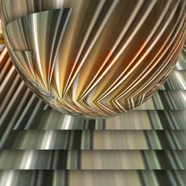 金属铜和银色的未来主义几何重复形状设计和图案图片下载