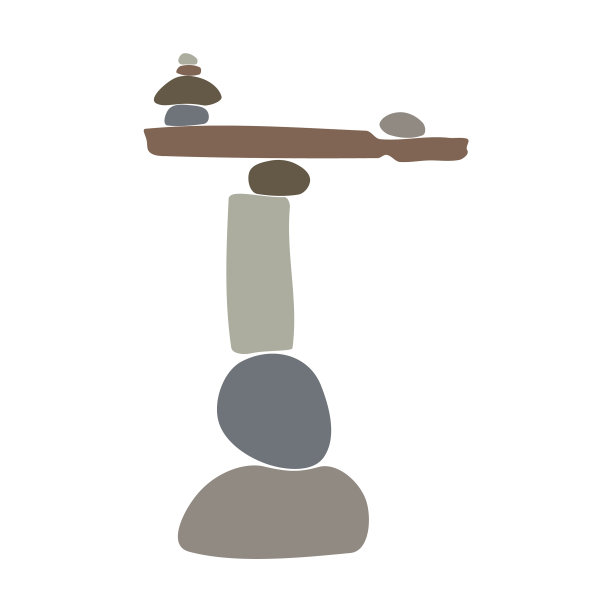 石头平衡标志图片下载