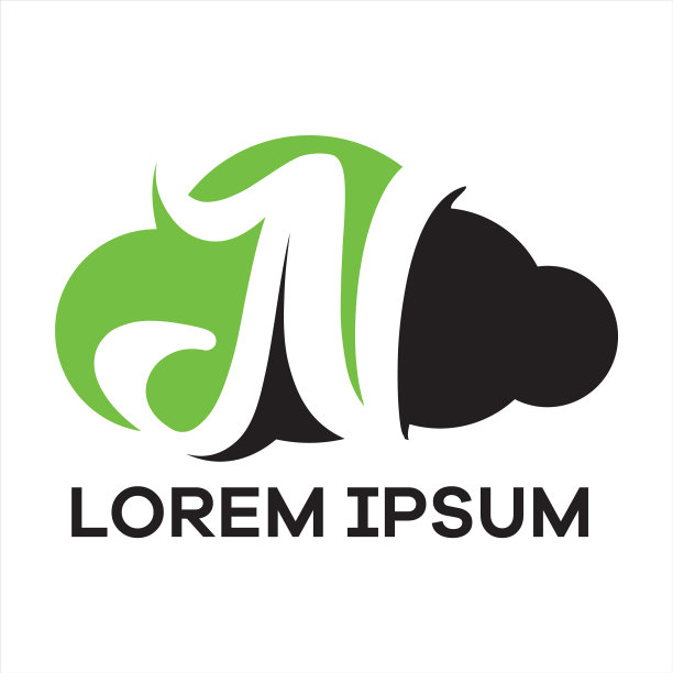 N字母标志设计字母N在天空图片下载