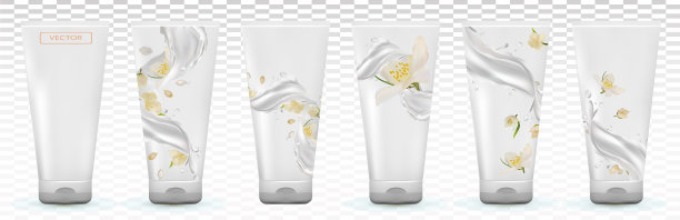 收集茉莉花膏，用试管牛奶喷溅图片下载