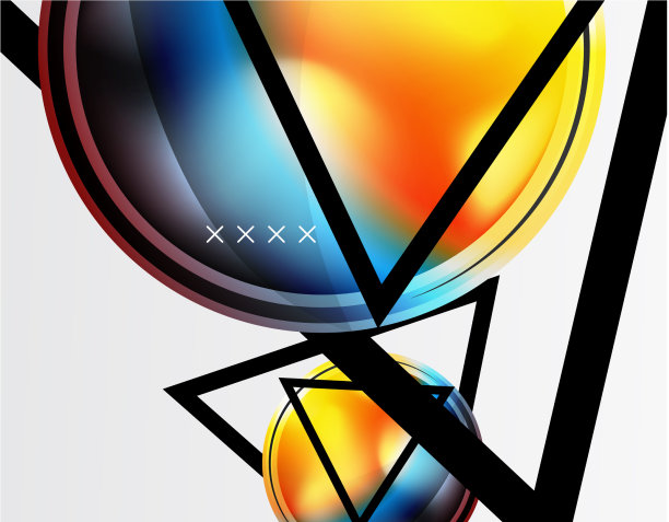 抽象背景-光泽玻璃气泡图片下载