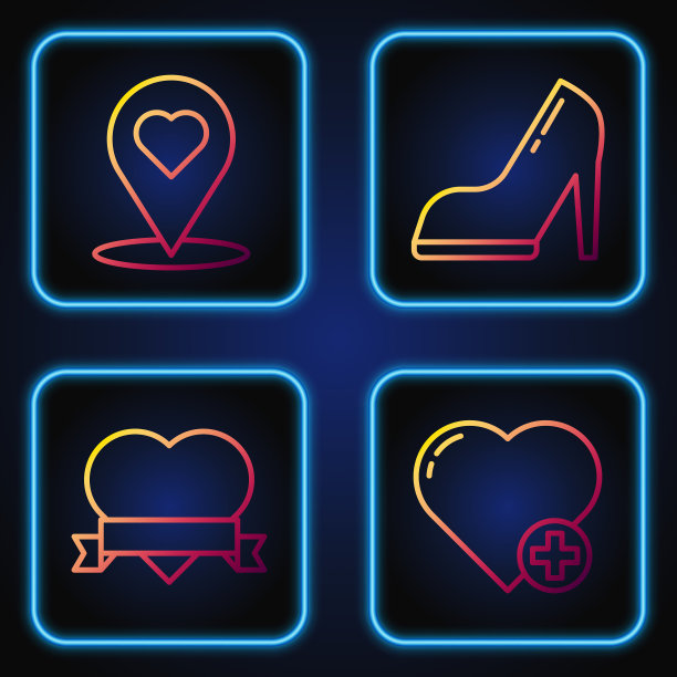 设线心和心带图指针图片下载