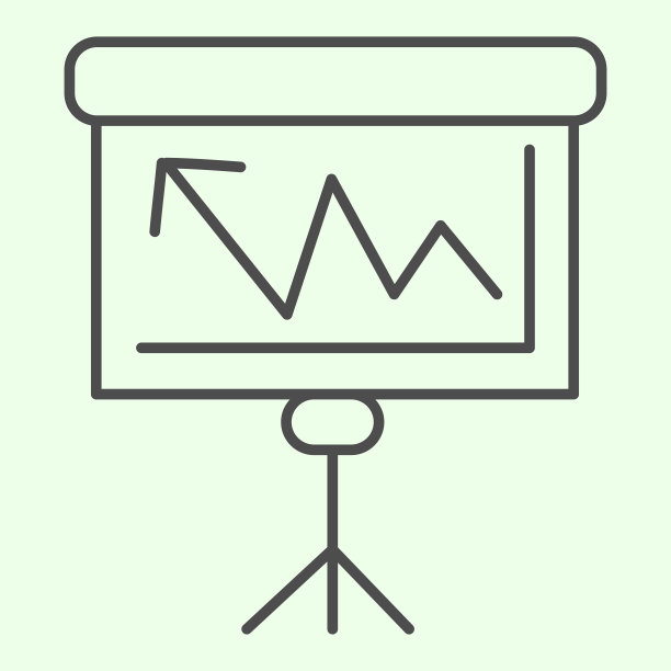教育板细线图标展示桌图片下载