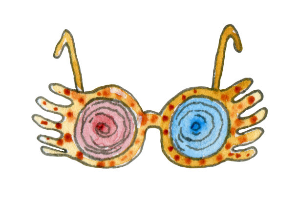 疯狂的眼镜图片下载