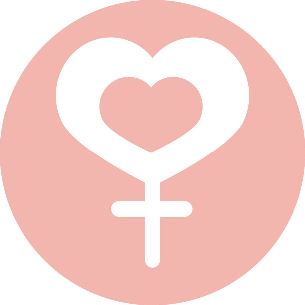 母亲节女性性别标志心形爱图片下载